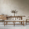 St Moritz Boucle Dining Bench - Distinctly Living