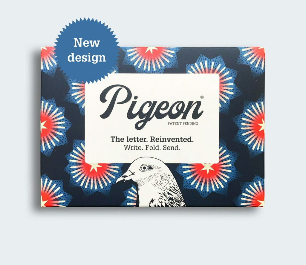 Starburst Pigeons Notecards - Distinctly Living