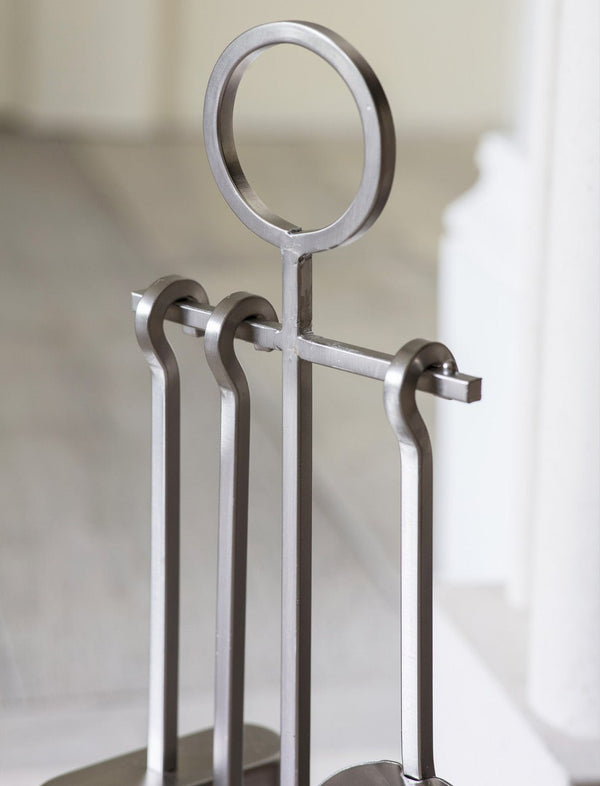 Steel Fireside Tool Set - Distinctly Living