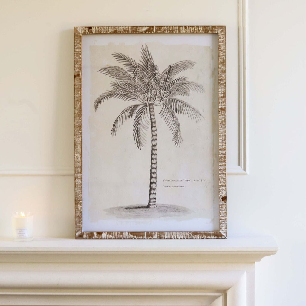 Tropical Palm - Framed Print - Distinctly Living
