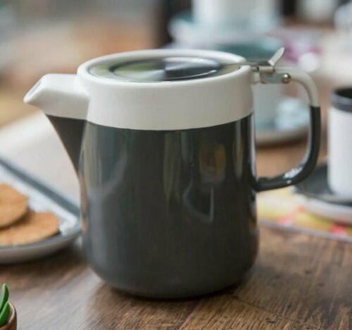 Two Tone Large Grey Teapot 1.2 litre - Distinctly Living