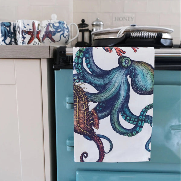 Underwater Tea Towel - Distinctly Living
