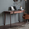 Valencia 1 Drawer Desk Walnut or Oak - Distinctly Living 