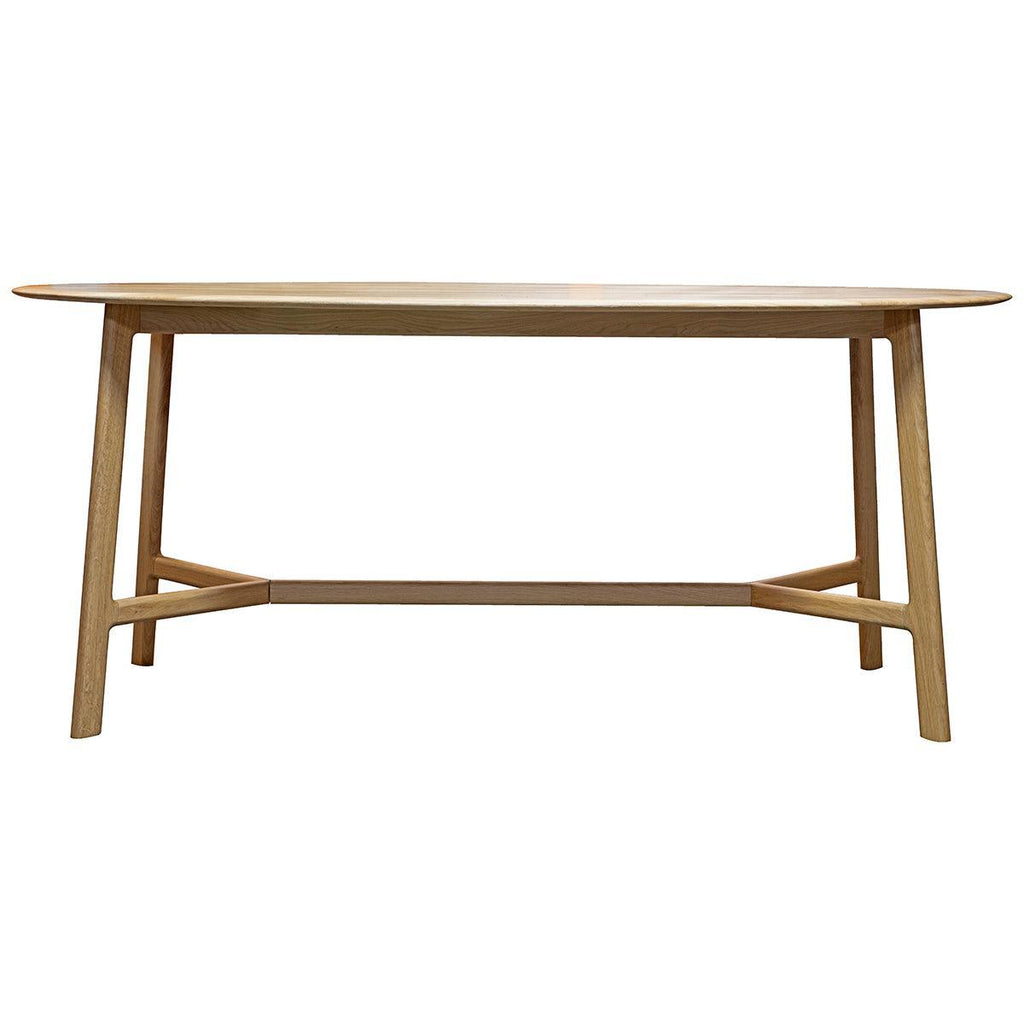 Valencia Oval Dining Table in Oak - Distinctly Living 