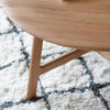 Valencia Round Coffee Table in Oak - Distinctly Living