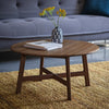Valencia Round Coffee Table in Walnut - Distinctly Living