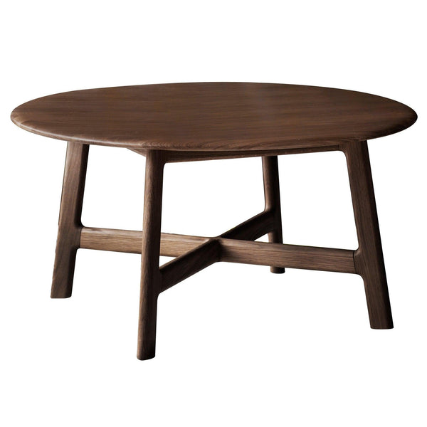 Valencia Round Coffee Table in Walnut - Distinctly Living 