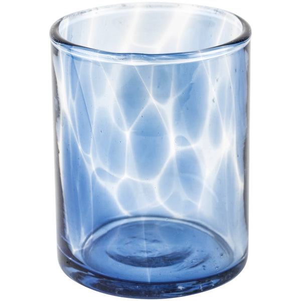 Waves Pattern Glass in Blue - Distinctly Living