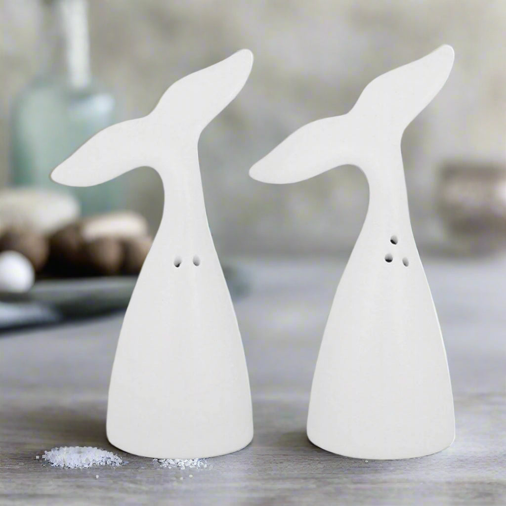 Whale Tail Salt and Pepper Set - Distinctly Living