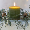 White Berry Candle Ring - Distinctly Living