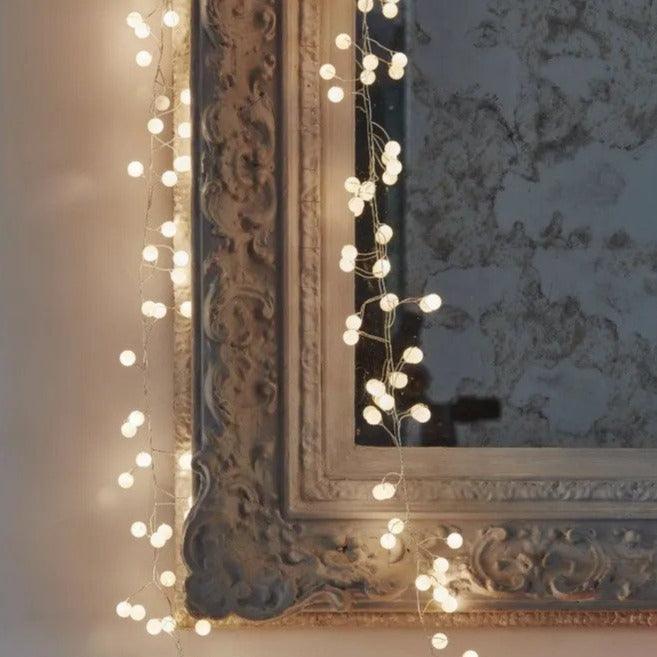 White Berry Light Chain - Distinctly Living