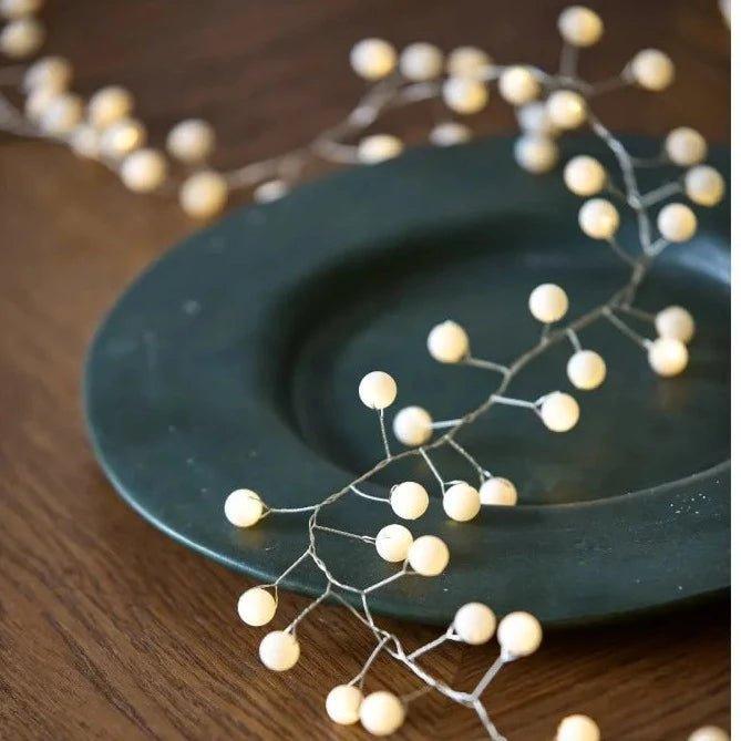 White Berry Light Chain - Distinctly Living