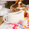 White China Gravy Boat - Distinctly Living