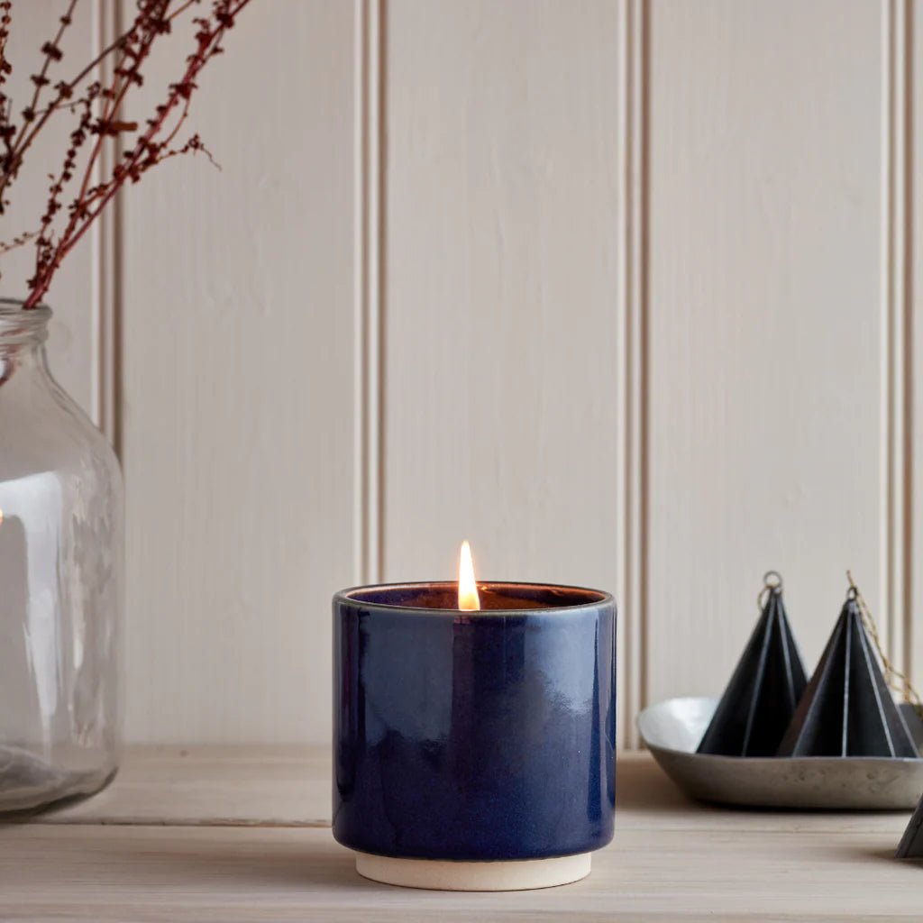 Winter's Eve - Orange and Cinnamon Scented Candle Pot - Distinctly Living