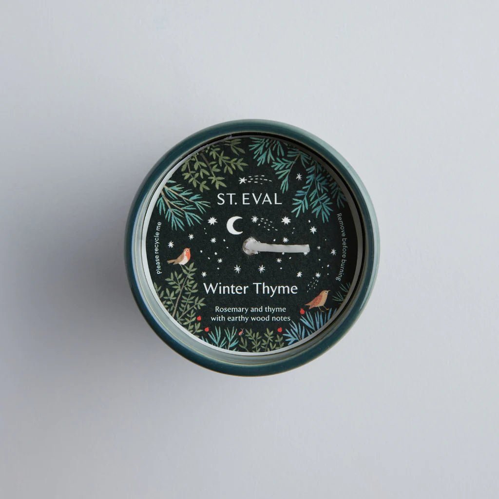 Winter's Eve - Thyme Scented Candle Pot - Distinctly Living