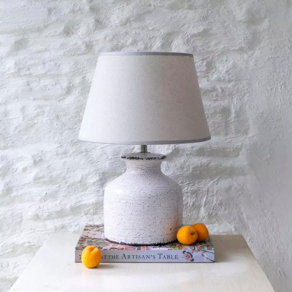 York Lamp and Cream Shade - Distinctly Living 