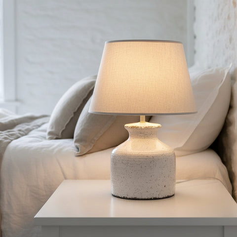 York Lamp and Cream Shade - Distinctly Living 